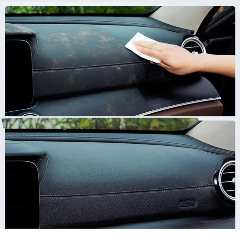 Cleaning Wipes Fresh Scent 15 for Clear Vision Prevent Fog Car Towel Safe For Tinted Windows Leather Surface |