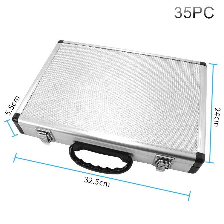 35 шт. 1/4 фрезы Набор Профессиональный хвостовик вольфрам карбид с Деревянный