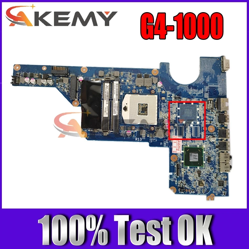 

Оригинальный Для HP G4-1000 G6-1000 G7-1000 Материнская плата ноутбука HM65 PGA989 636373-001 аккумулятор большой емкости DA0R13MB6E1 материнская плата 100% тестирован...