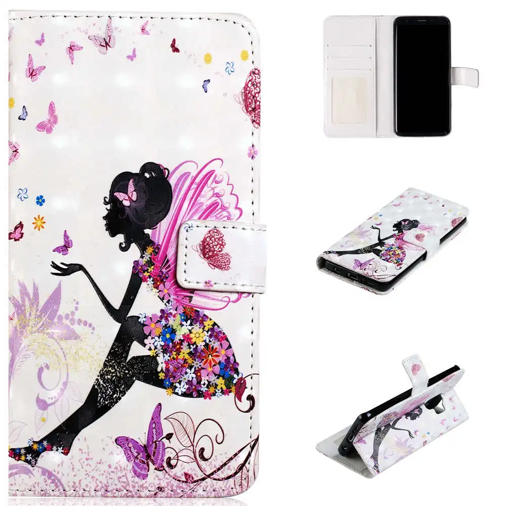 Leather Book Phone Cases For Samsung Galaxy S10 Note 10 Plus Case Flip Cover Wallet For Samsung Galaxy S10E S10 Plus Case - Цвет: 9