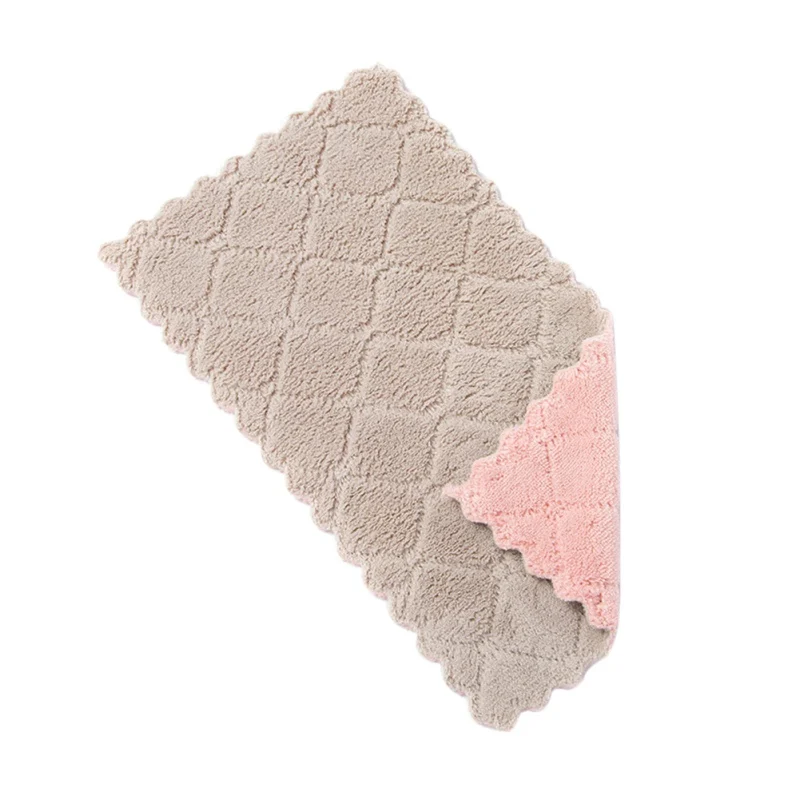 Водопоглощающая ткань для посуды двухцветная Двусторонняя впитывающая плотная