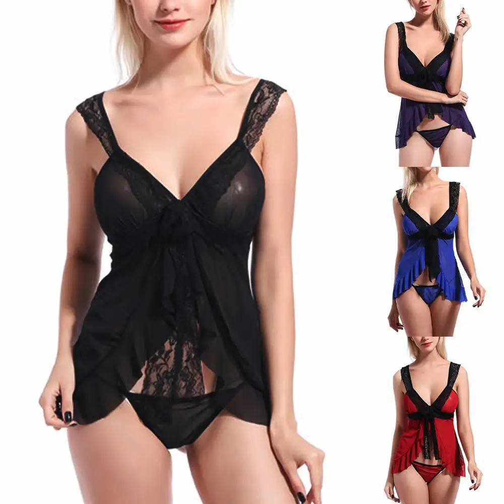 Кружевное сексуальное женское белье кружевное Сетчатое Прозрачное нижнее на