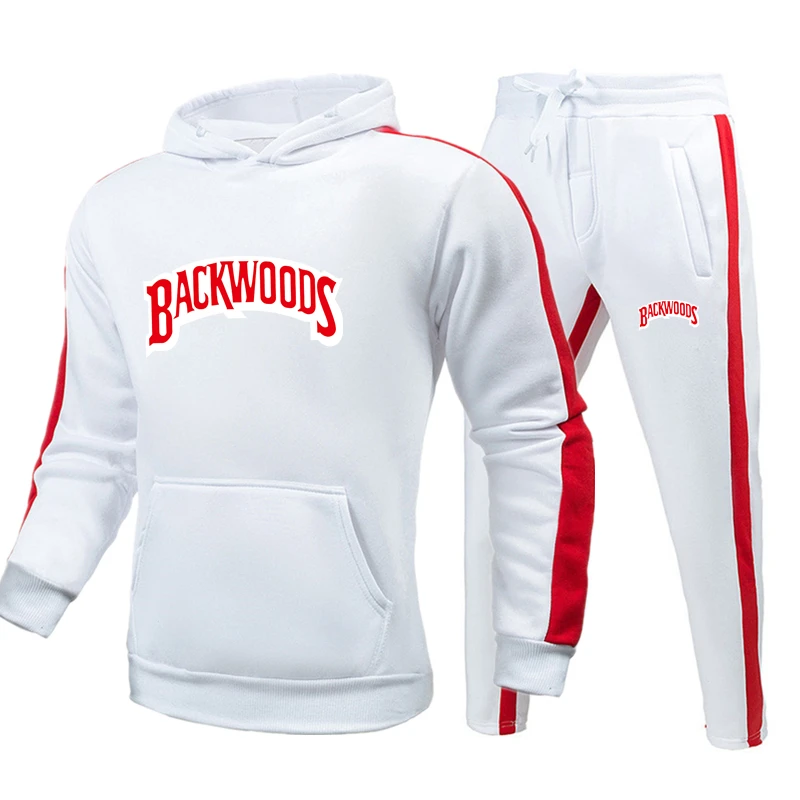 

2021 sweater men's hooded spring new trendy men's clothing with handsome casual sports suit men's spring and autumn models