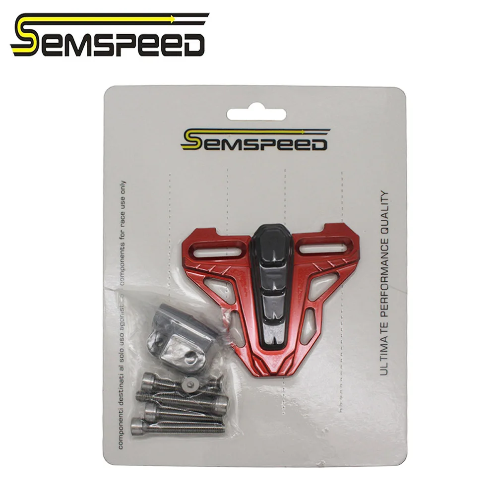 SEMSPEED Мотоцикл Передний Задний дисковый Суппорт тормозной насос крышка защита