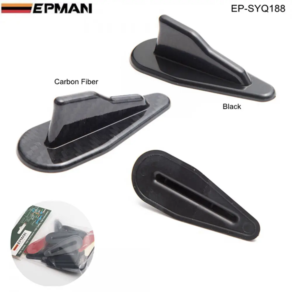 10 шт./лот воздушный Вихревой генератор диффузор крыша Акула плавники спойлер