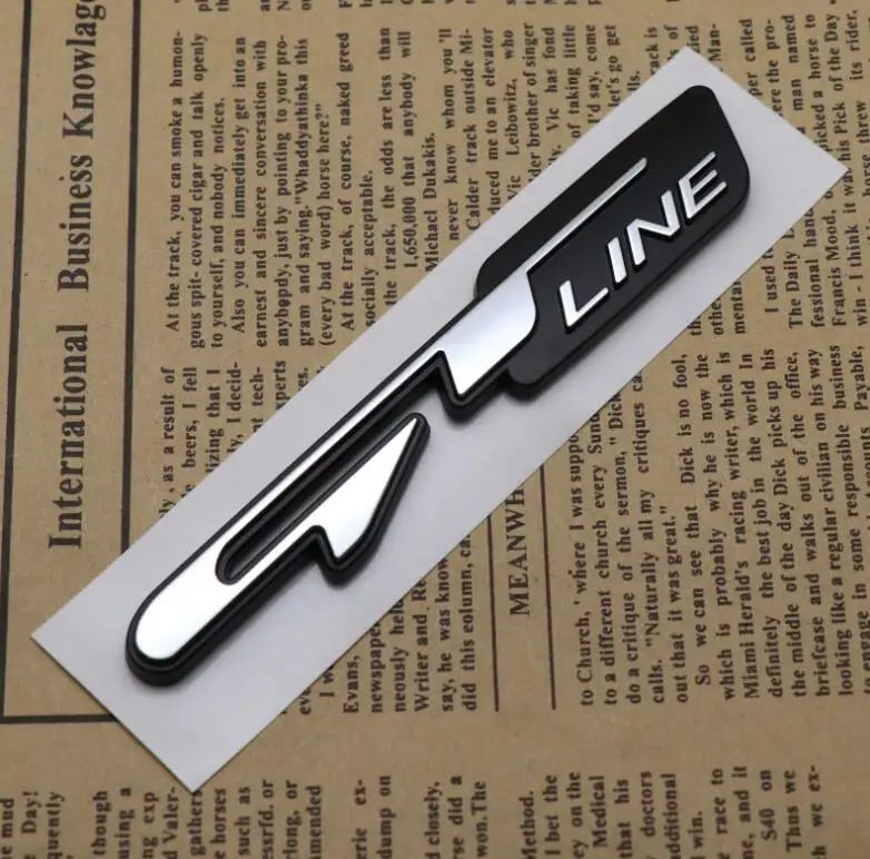 Автомобильная наклейка GT Line Letters наклейки для Renault Laguna 2 Captur Fluence Megane 3