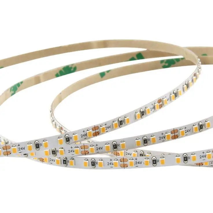 [Seven Neon] 5 м 2216 SMD Светодиодная лента 4 мм PCB DC24V 204 светодиодный/M 15 Вт Светодиодная лента CRI> 90 7-10LM Micro 2216 светодиодный гибкий свет