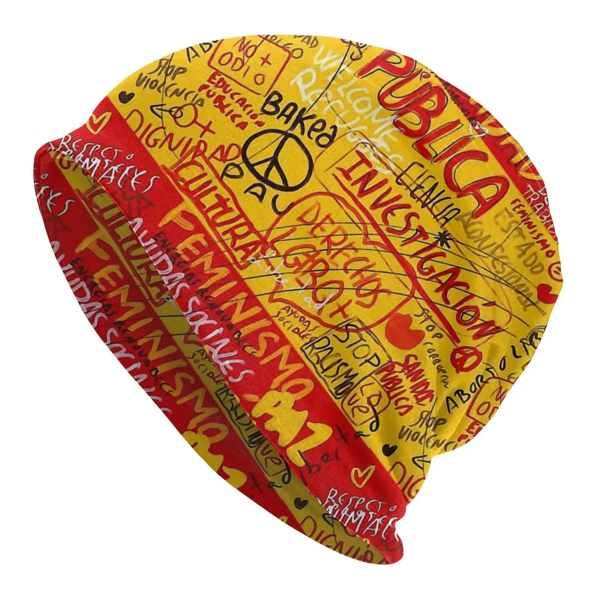 

Флаг Испании, мужские женские и мужские шапки бини, флаг Испании-это также мой флаг. Вязаная шапка, наушники, раньше, облегающие шапки