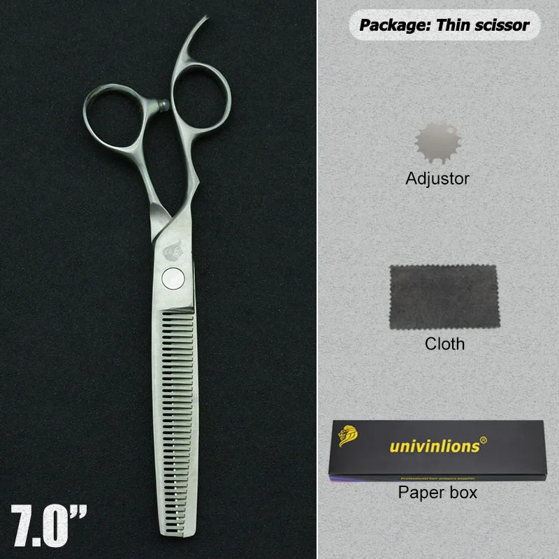 7&quot Left Hand Pet Dog Grooming Scissors Lefty Thinning Hair Clippers Cat Shears Trimmer Toilettage | Красота и здоровье