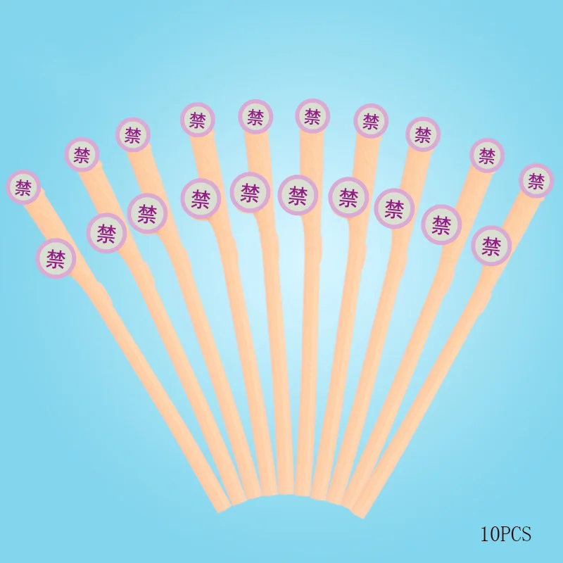 straw 10pcs 10 шт холостяцкие вечерние латексные воздушные шары для пениса, вечерние украшения для невесты - Цвет: straw 10pcs