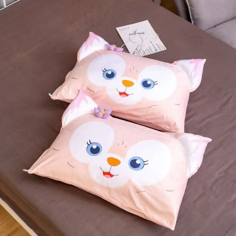

Мультяшное аниме LinaBell Kawaii мягкий Чехол на подушку, плюшевое животное, постельное белье, украшение из лисы, мягкие игрушки, изысканный подарок для девушки