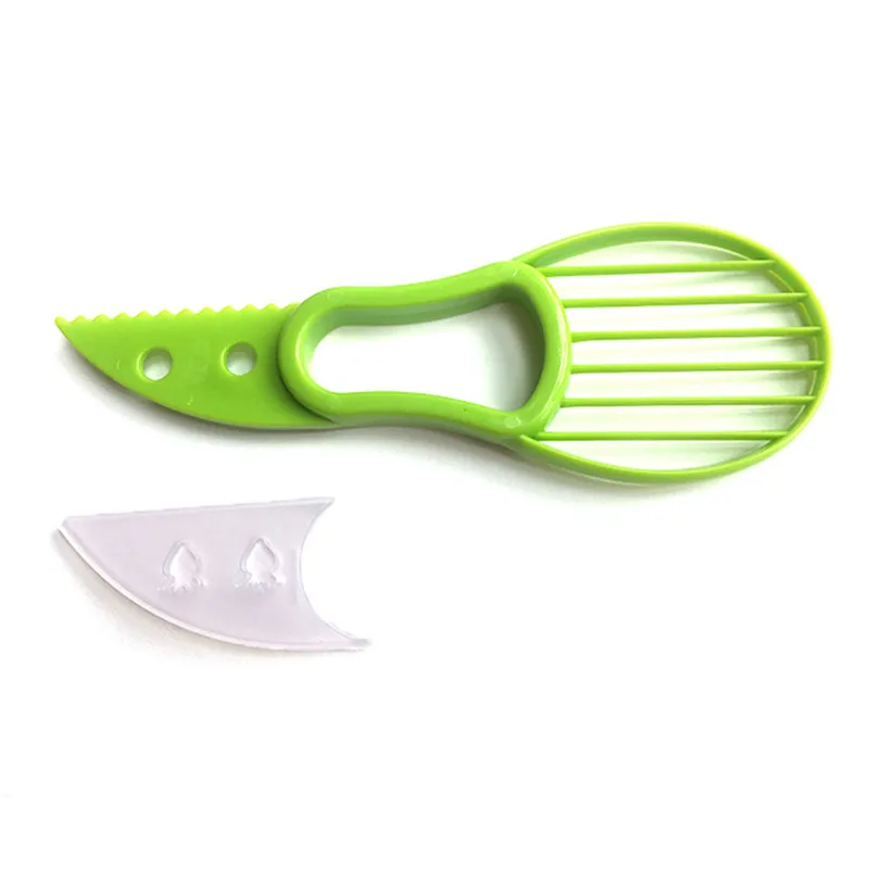 3 в 1 авокадо Slicer Ши нож для удаления сердцевины и нарезания рр масло Фруктовый