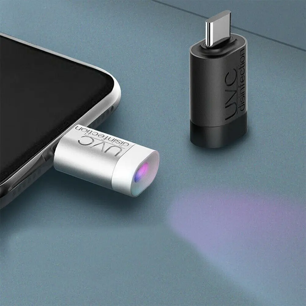 УФ стерилизатор светильник лампа мобильный телефон мини дезинфекционная UVC LED