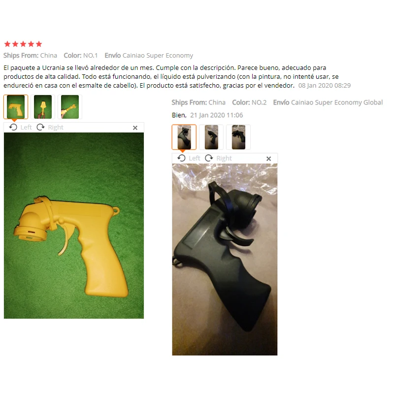 

Paint Spray Bottle Adapter Aerosol Spray Handle Full Grip Trigger Car Maintenance Accessories Painting Paint Tool