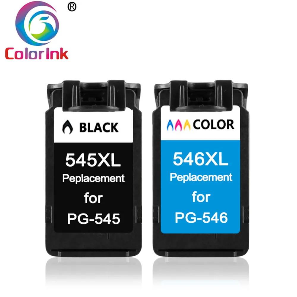 Чернильные картриджи ColoInk PG 545XL 545 XL CL546 для Canon pg CL 546 IP2850 MX495 MG2950 MG2550|Чернильные