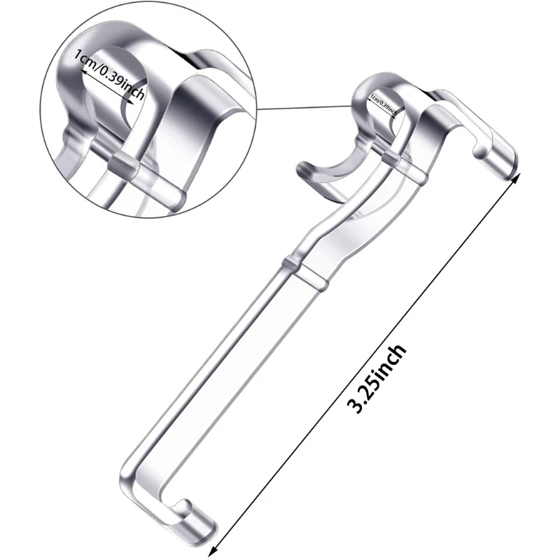 Зажимы для горизонтальных жалюзи E8FE из прозрачного пластика|Декоративные