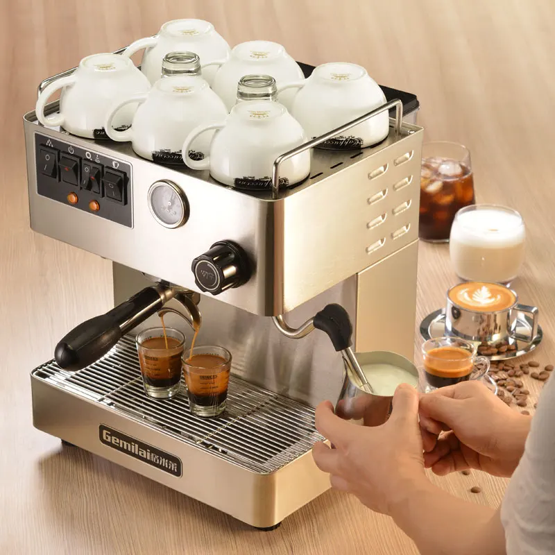 Коммерческий кофе машина CRM3012 для эспрессо полностью автоматическая кофеварка