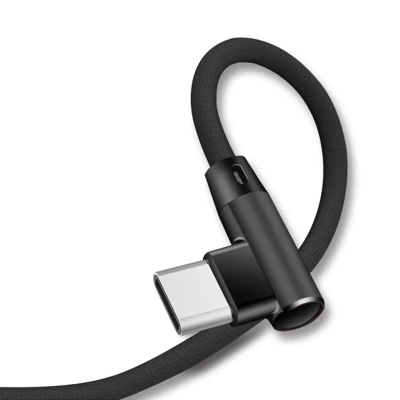 Двойной usb порт автомобильное зарядное устройство Быстрая зарядка кабель для мобильного телефона type C для Google Pixel 3a XL Honor 20 9X Pro Play Magic автомобильное зарядное устройство - Тип штекера: Type C Cable Black