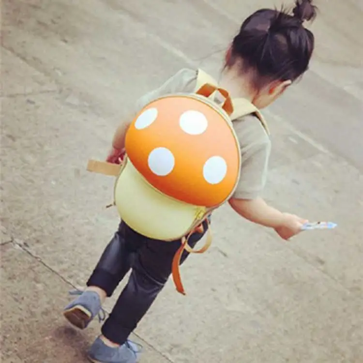 3D милый Mochila Marshroom рюкзак для девочек и мальчиков Kawaii детские сумки для путешествий на открытом воздухе детская сумка на подарок водонепроницаемый высокое качество от 3 до 8 лет