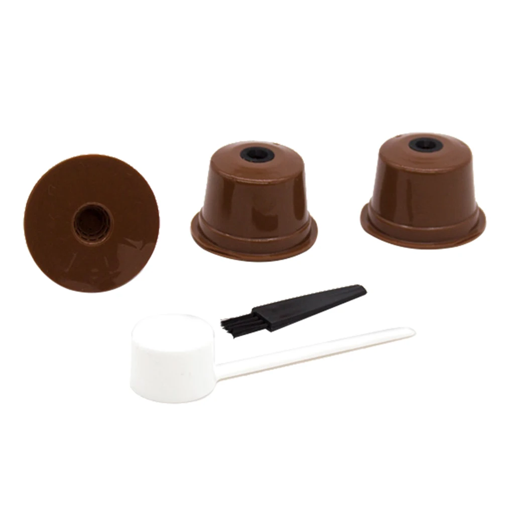 

3pcs Stainless Coffee Filter Refillable Coffee Capsules fit for