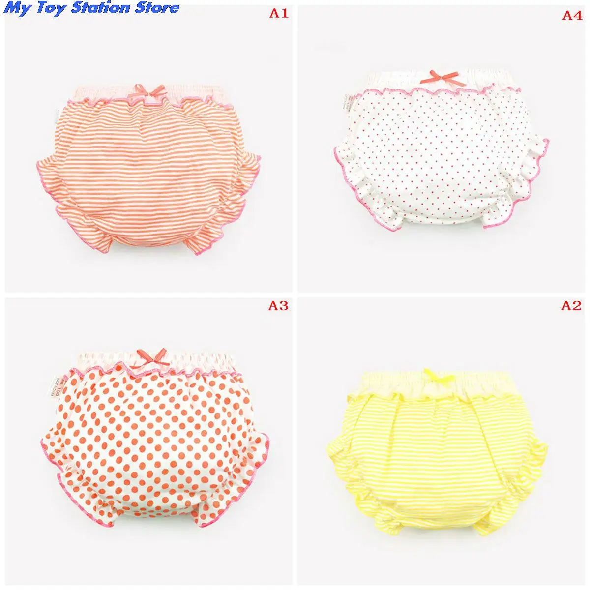 Горячая Распродажа милые трусики с оборками хлопковое нижнее белье в горошек для