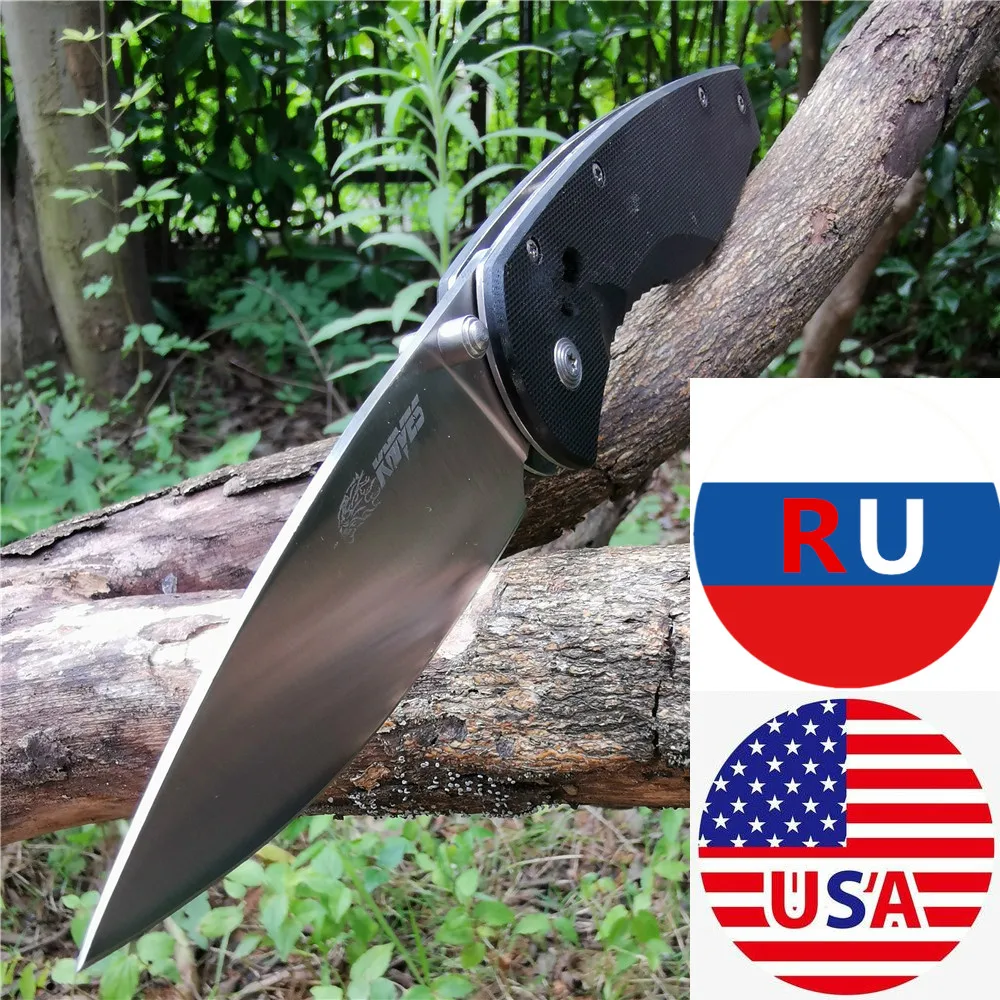 Карманные ножи 8CR13MOV с рукояткой G10 точная обработка ЧПУ подходит для охоты