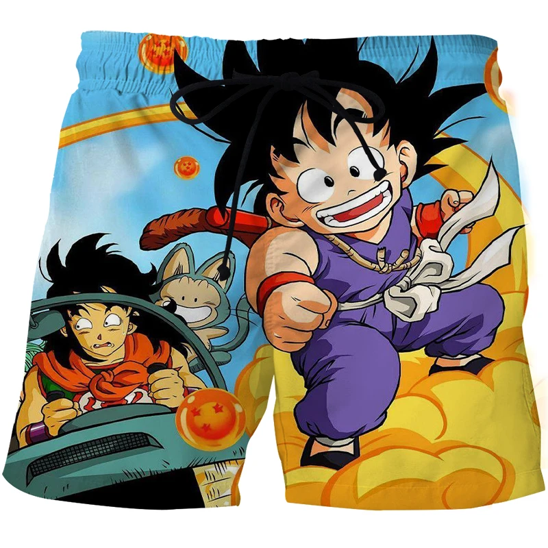 

3D printing cartoons anime men beach pants oversized men's bermuda shorts male fashion shorts top shorts for style casual shorts