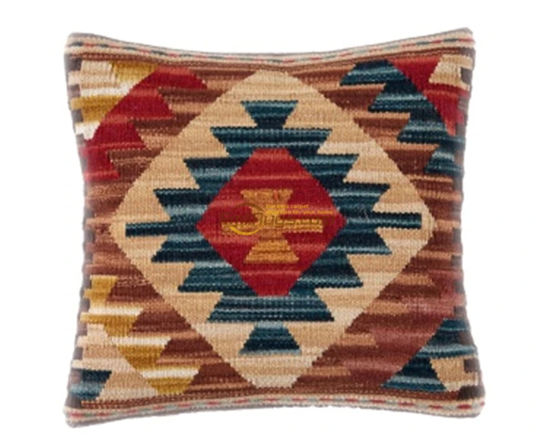 Vision Taste Турция ручная шерстяная плетеная подушка для килима Непрерывная система