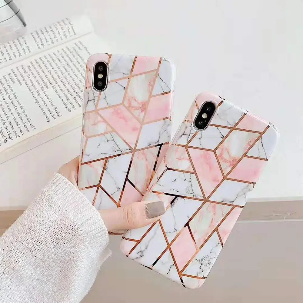 Чехол DIS модный квадратный IMD чехол для телефона iphone 8 7 plus XS MAX XR X 6 6s мягкий матовый