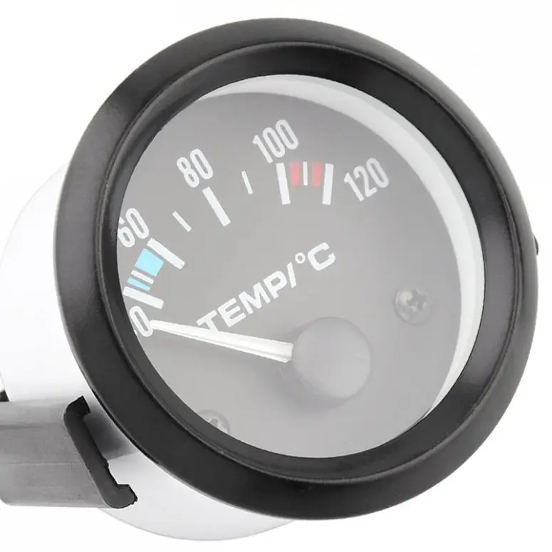 Горячая новинка 2 дюйма 12 В Универсальный Автомобильный указатель температуры