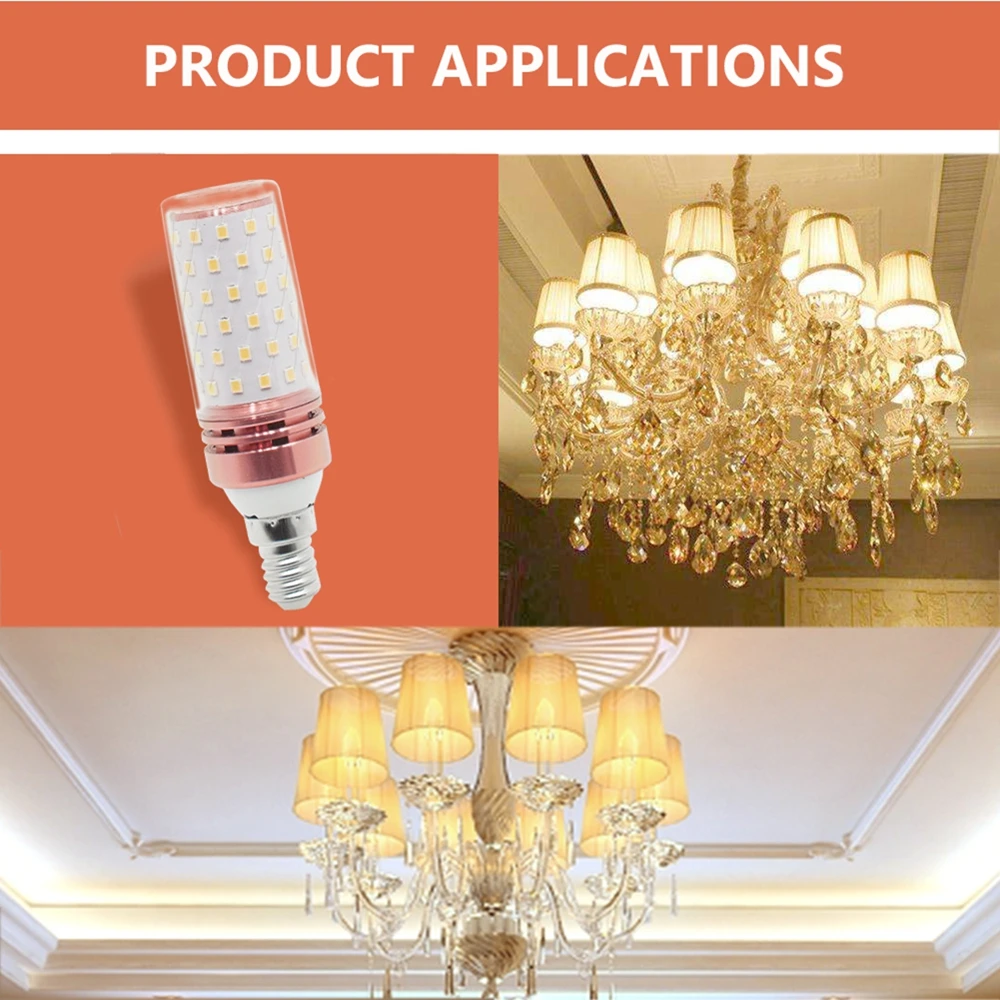 

TSLEEN 1/4/8Pcs Super Bright 13w/15w 2835 Led Corn Bulb E27 E14 AC 110-220V Led Night Light Lampada Cool/Warm/Cool+Warm White