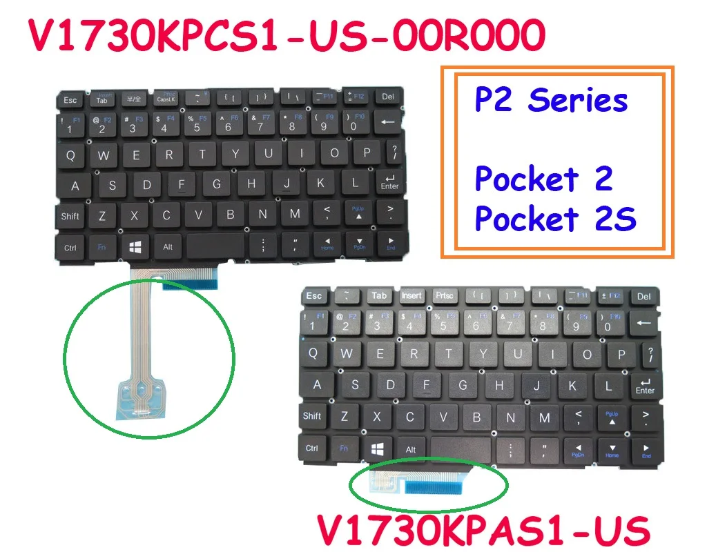   2   UMPC  GPD P2 Pocket2 Pocket 2S V1730KPAS1  V1730KPCS1-US-00R000   