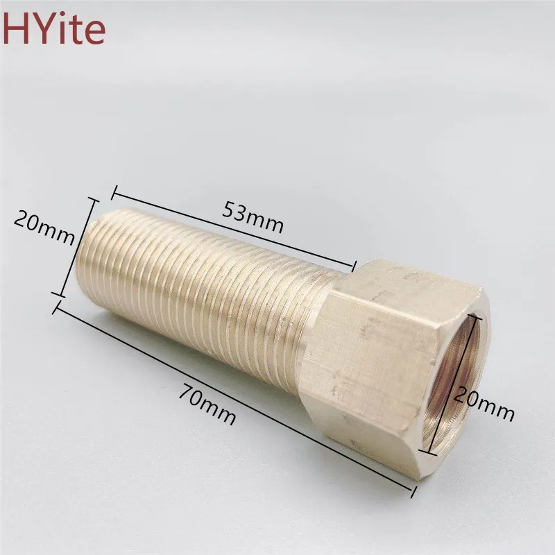 Латунный фитинг 1/2 &quotBSP папа к женскому изменить прямой переходник в