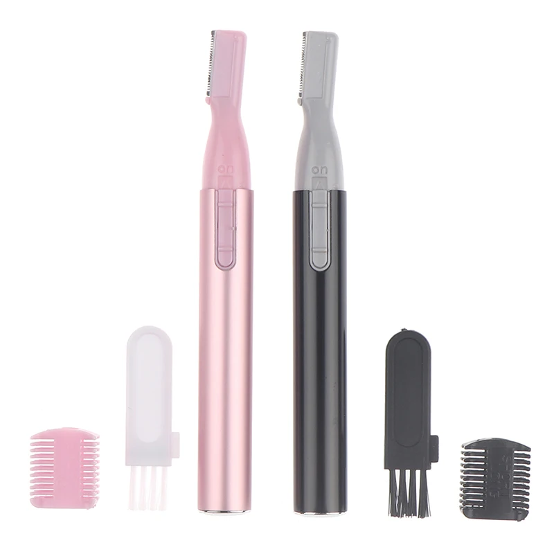 

Practical Electric Face Eyebrow Scissors Hair Trimmer Mini Portable Women Body Shaver Remover Blade Razor Epilator 2 Colors