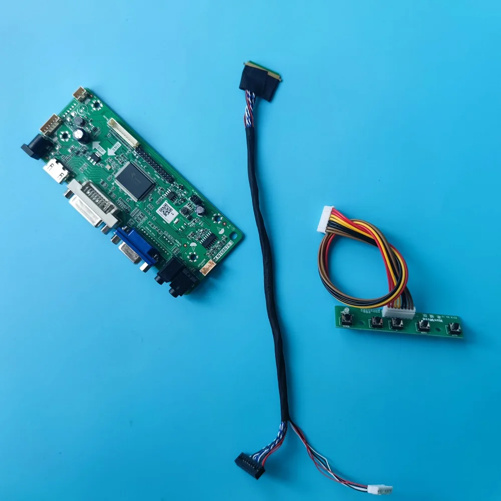 

Комплект BT156GW01 V.1/V.2/V.3/V.4/V.A/V.6 1366X768 15,6 "40pin DVI audio VGA M.NT68676 панель контроллера, Светодиодный ЖК LVDS