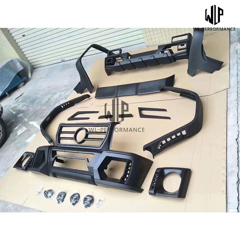 W463 Frp Unpainted Car Body Kit Front Bumper Rear Diffuser Round Eyebrows for Mercedes-benz g Class G55 08-14 | Автомобили и