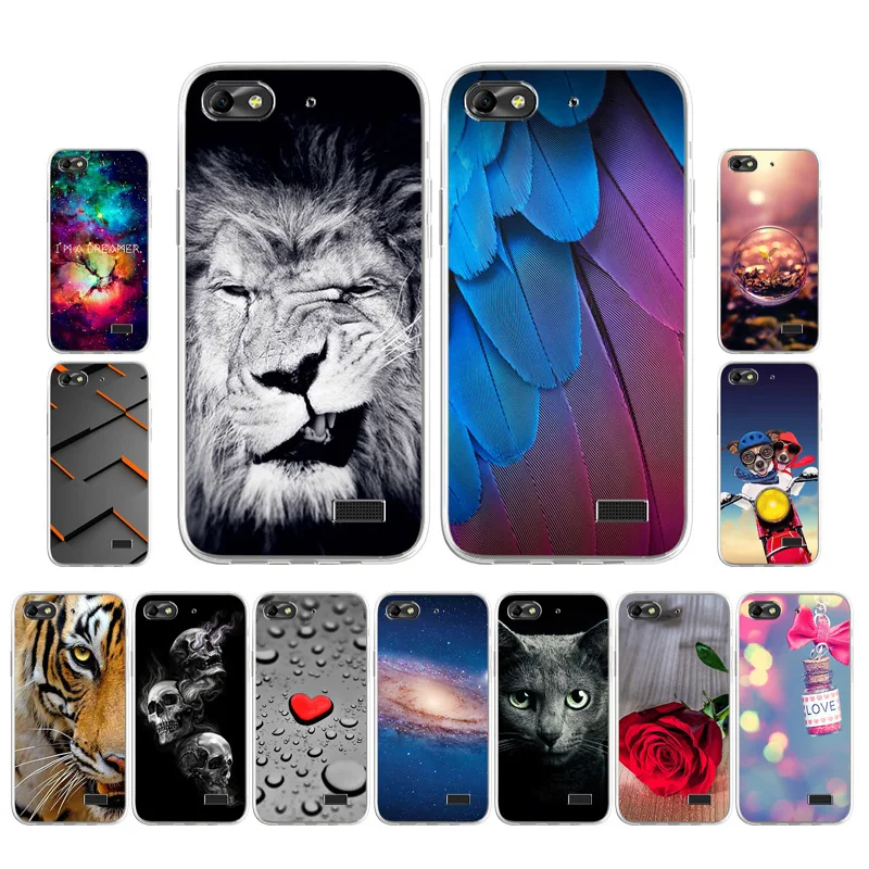 

Silicone Phone Cases For Huawei Honor 4C C8818 Covers Soft TPU Phone Covers For Huawei G Play Mini CHM-CL00 Coque Ultra Thin
