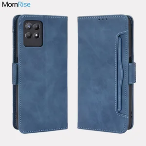 wallet cases for oppo realme 8i case magnetic closure book flip cover for oppo realme 8i leather card holder phone bags free global shipping