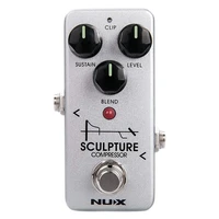 nux sculpture mini compressor guitar effects pedal guitar accessories