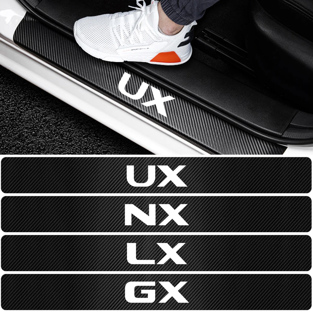 Для Lexus CT200h F Sport ES LS IS GS LC RC GC RX UX NX LX GX Стайлинг автомобиля 4 шт. виниловые двери из