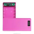 (Без батареи) двойной USB 8x18650 батареи DIY Power Bank Box держатель чехол Зарядное устройство адаптер питания для Мобильный телефон M29 21 Прямая поставка