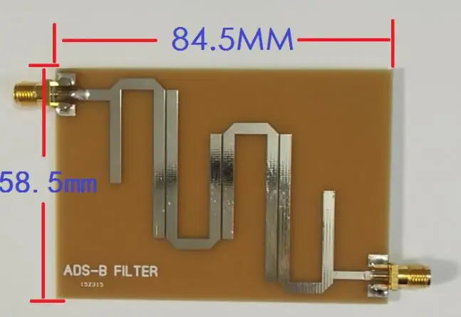 ADS B микрополосковых фильтр|Детали и аксессуары для приборов| |