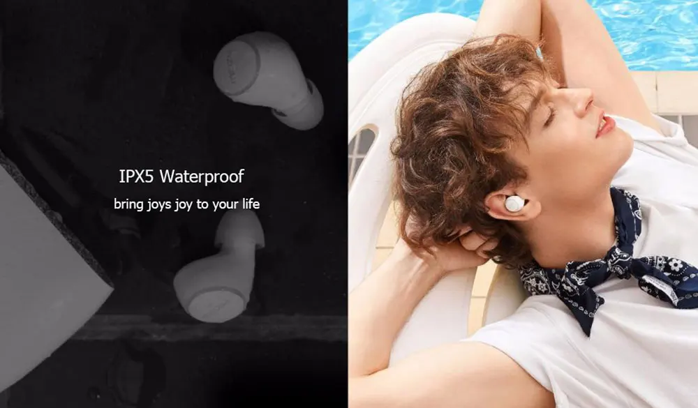 Глобальная версия Meizu POP 2 TW50S, беспроводные наушники Meizu POP2, Bluetooth 5,0, мини наушники-вкладыши, водонепроницаемые, с беспроводной зарядкой