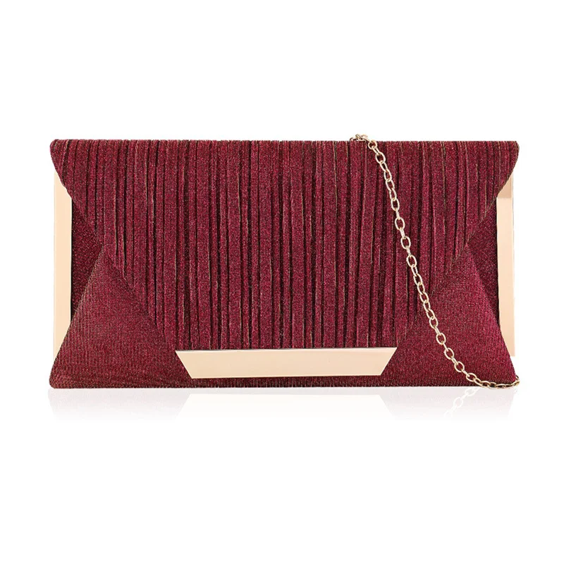 Новинка 2023 женские вечерние сумки-конверты свадебные на цепочке роскошные