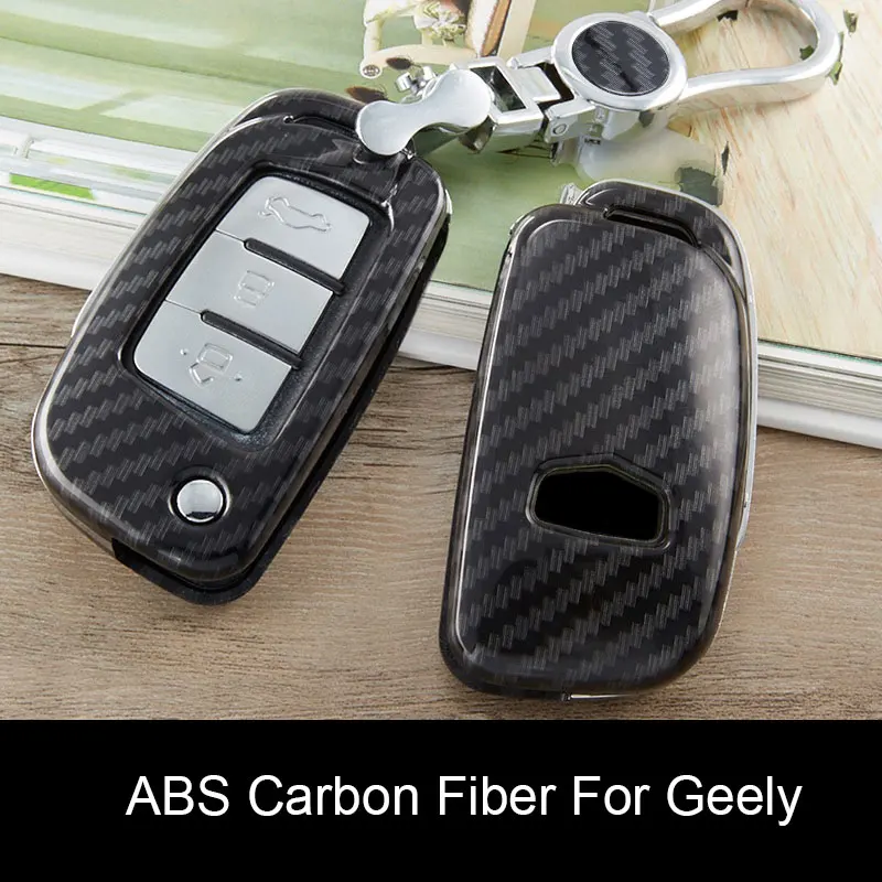 Карбоновый ABS чехол для автомобильного смарт ключа брелока Дистанционного