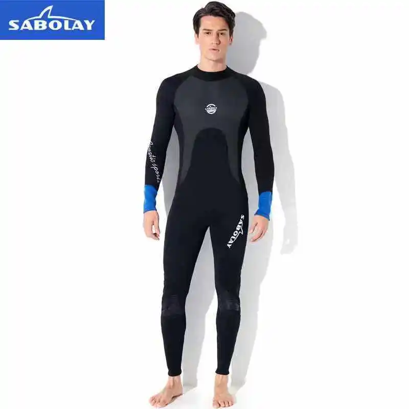売る 男性女性のウェットスーツスキンワンピース長袖2ミリメートルネオ抗uv愛好家ためシュノーケリングサーフ服