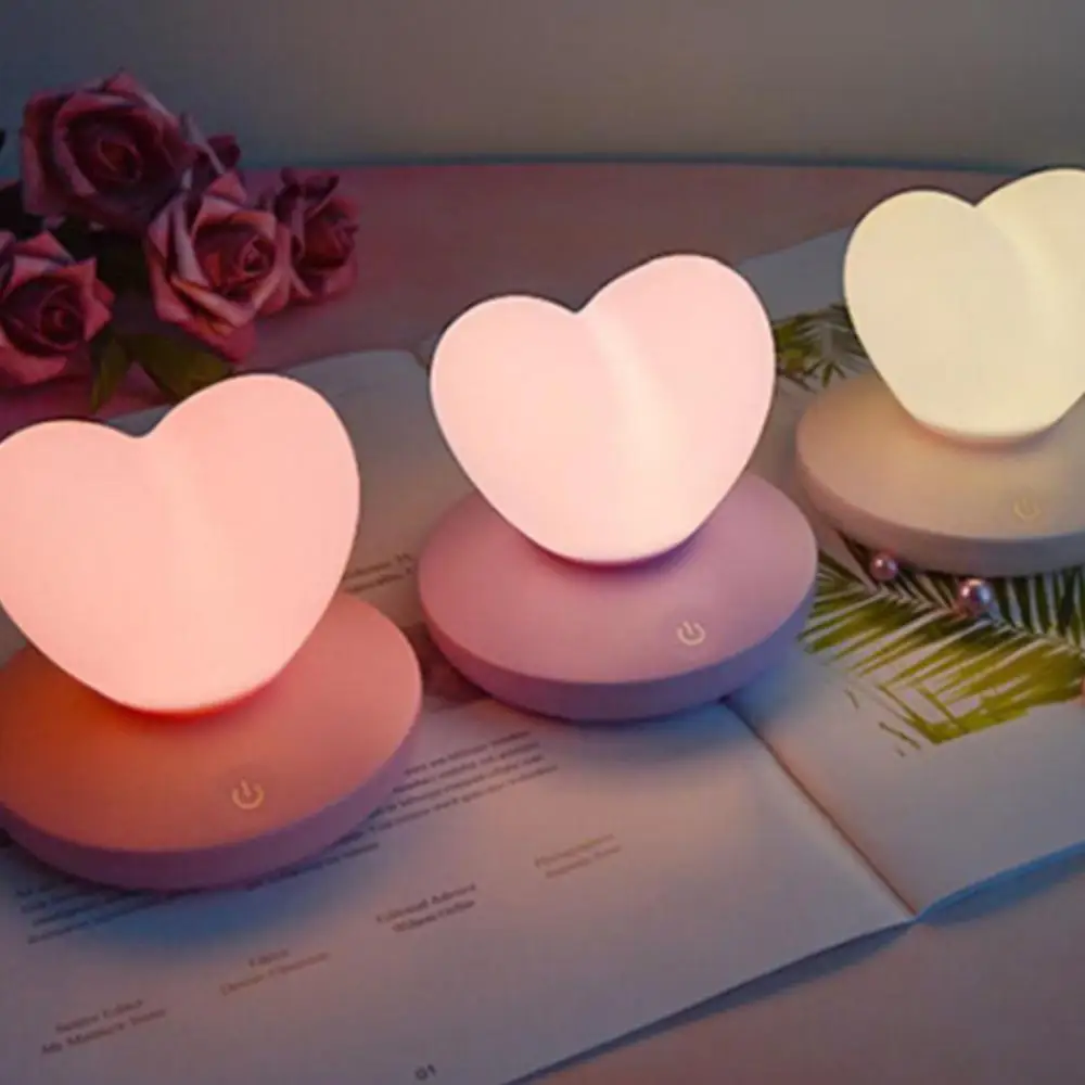 Светодиодная Ночная лампа key Win для спальни светильник кровати яркий праздничный