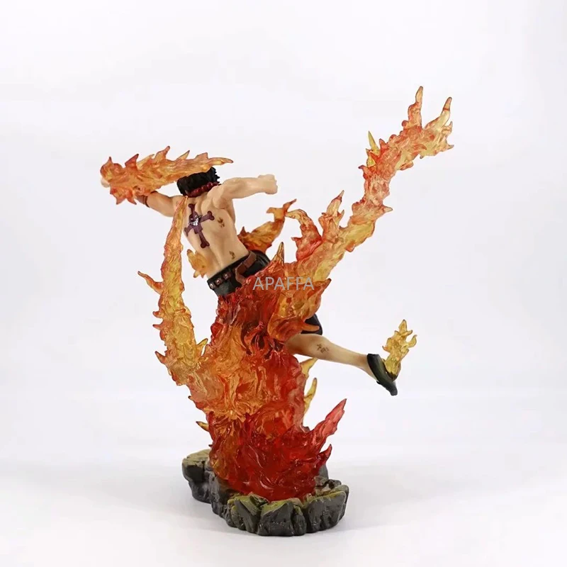 18 см Portgas D Ace Ver. Экшн фигурка из ПВХ GK японское аниме Коллекционная модель игрушки