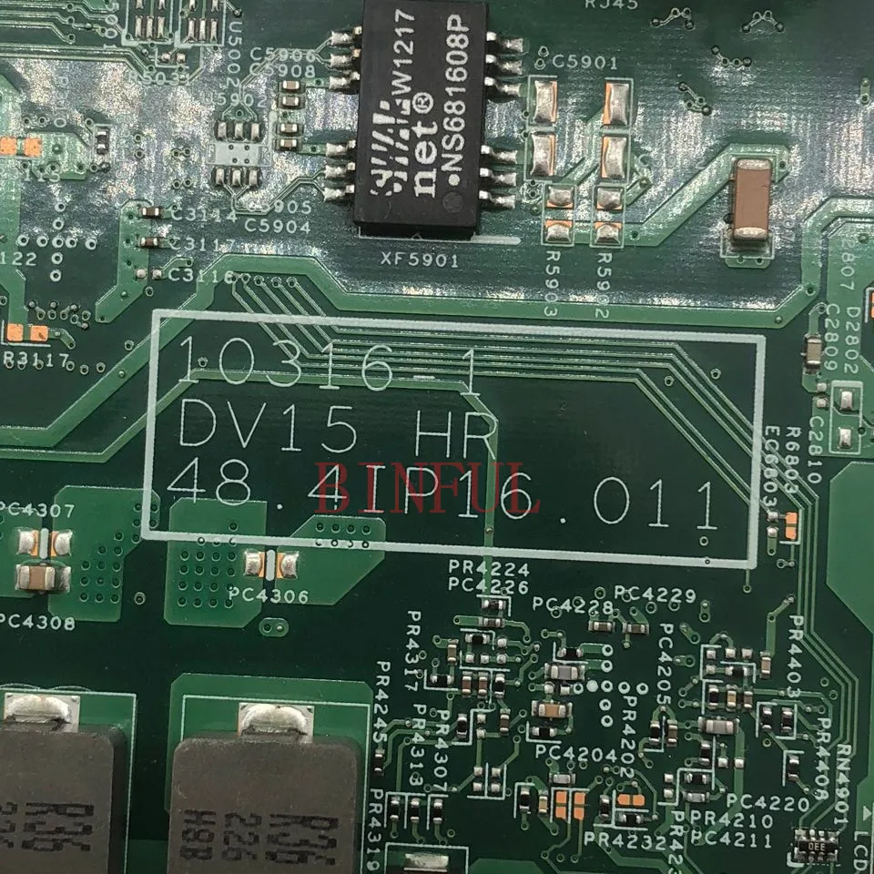 Материнская плата для ноутбука DELL INSPIRON N5050 Высококачественная материнская 10316