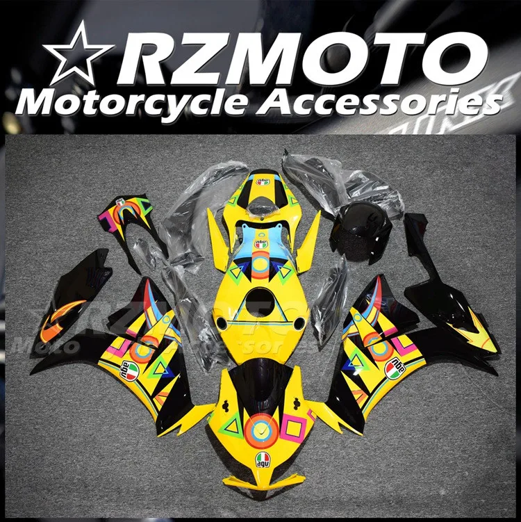 

4Gifts New ABS Motorcycle Fairings Kit Fit For HONDA CBR1000RR 2012 2013 2014 2015 2016 12 13 14 15 16 Bodywork set Yellow